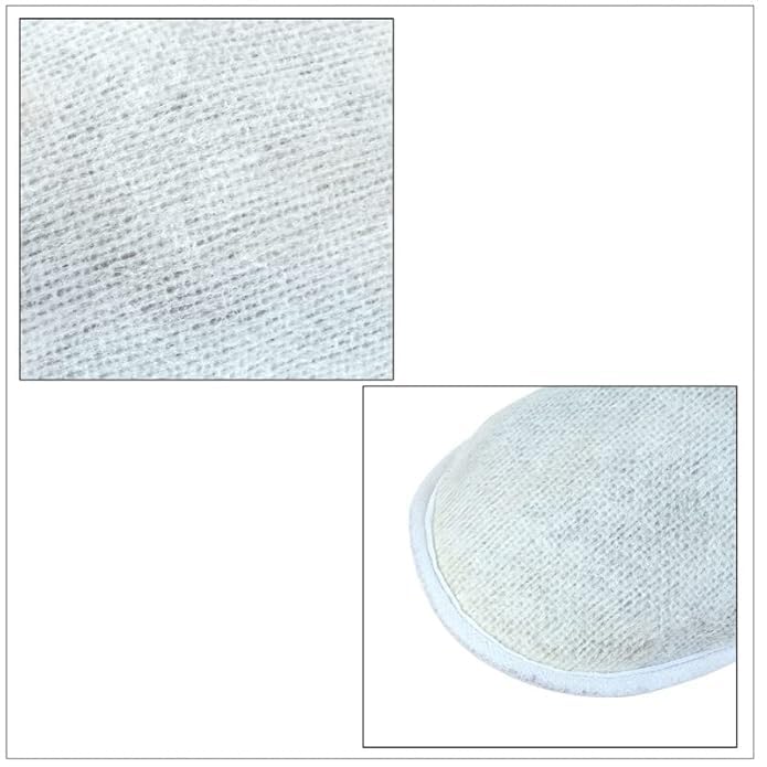 ORENAME Disposable Spa Slippers White Closed Toe NonSlip Sole Lightweight Comfortable Ideal for Hotels Salons Guests Travel and Home Use PACK OF 10 - Image 5
