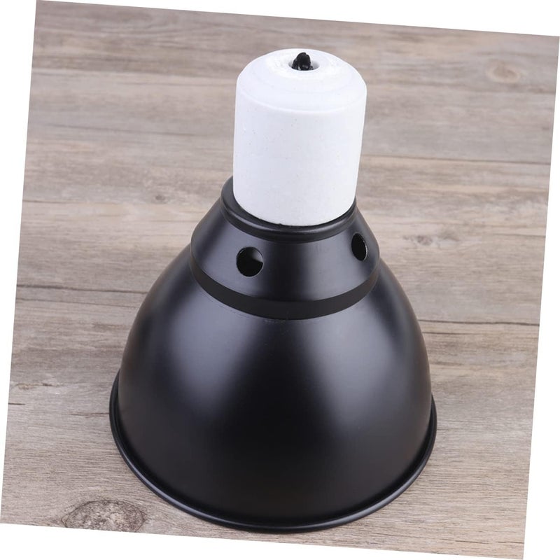 Yardwe 110v Reptile Heat Lamp Fixture Clamp Turtle Dome Cover for Terrariums Dissipation for Bearded Dragons Snakes and Turtles - Image 2