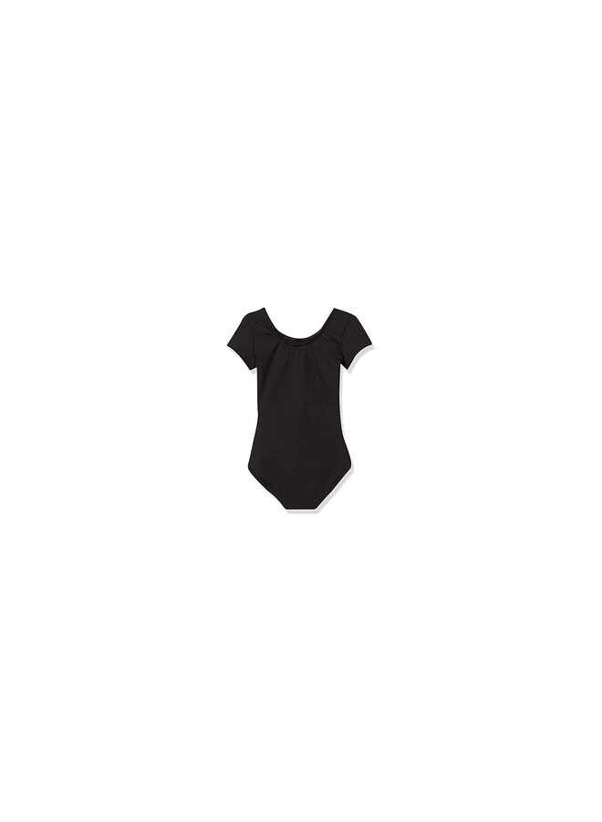 Girls Short Sleeve Leotard - Girls/130 - Image 1