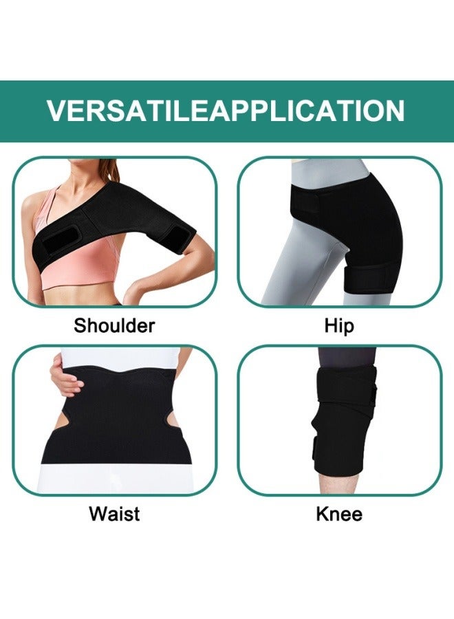 M MIAOYAN Shoulder and neck protection cold and hot compress gel protector men and women shoulder cold and hot compress gel ice pack - Image 3