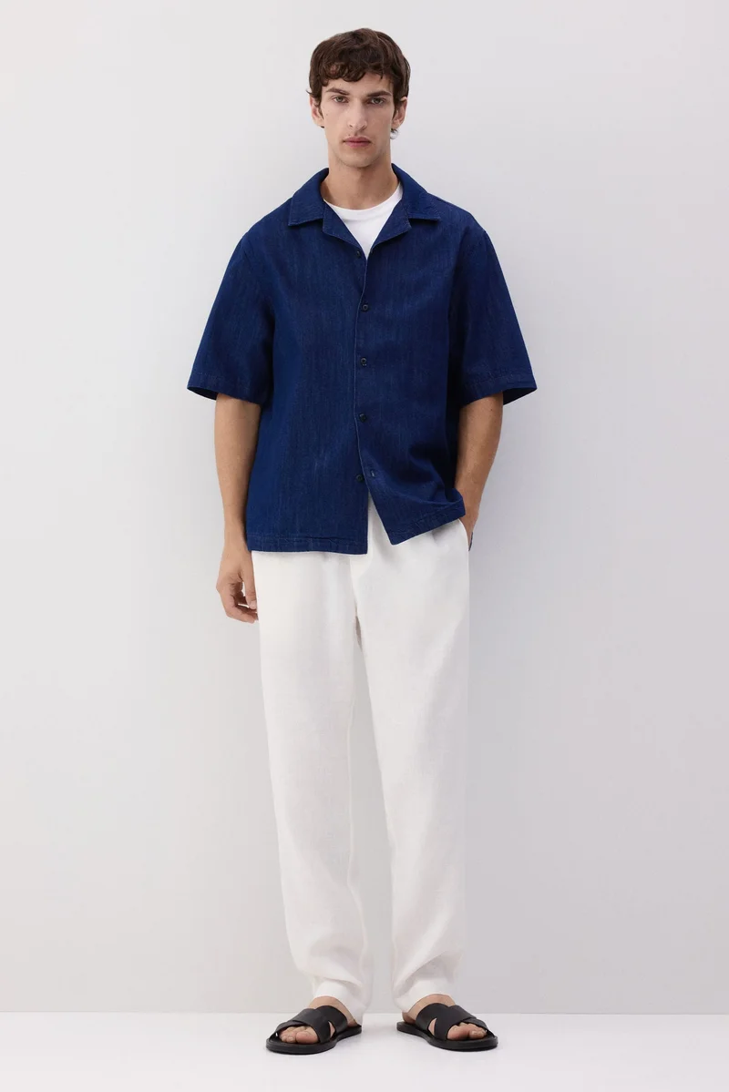 H&M Regular Fit Linen trousers