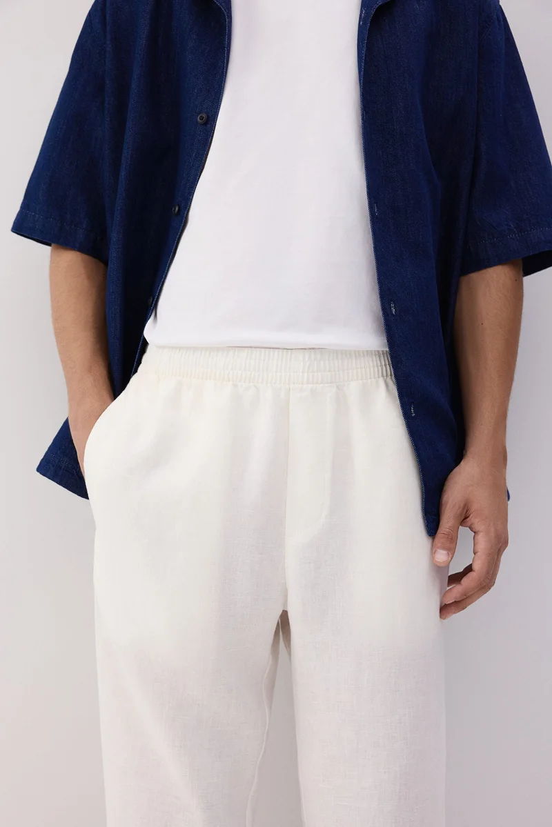 H&M Regular Fit Linen trousers