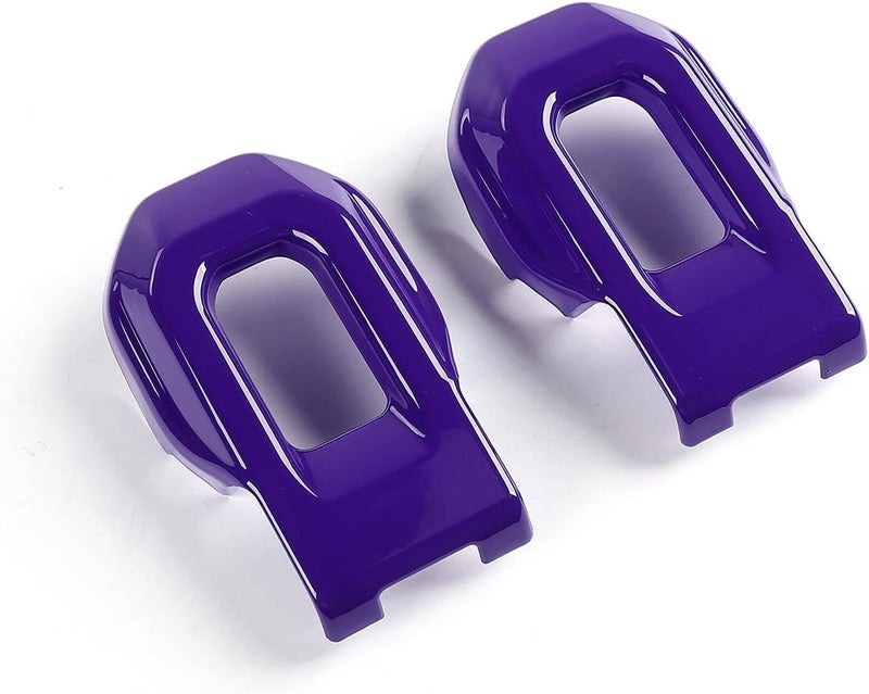 Hoolcar Hood Latch Lock Catch Brackets Cover for 2018-2021 Jeep Wrangler JL JLU & 2020-2021 Gladiator JT, Purple - Image 4