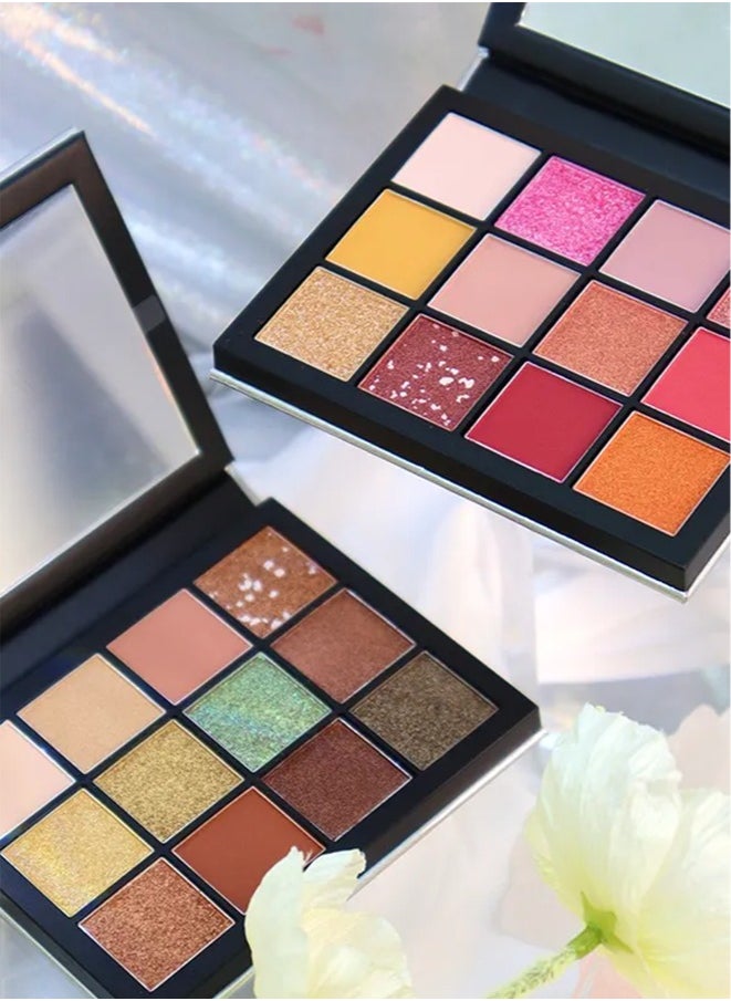 Magique 12-Colors Eyeshadow Palette Multicolour  - Image 1