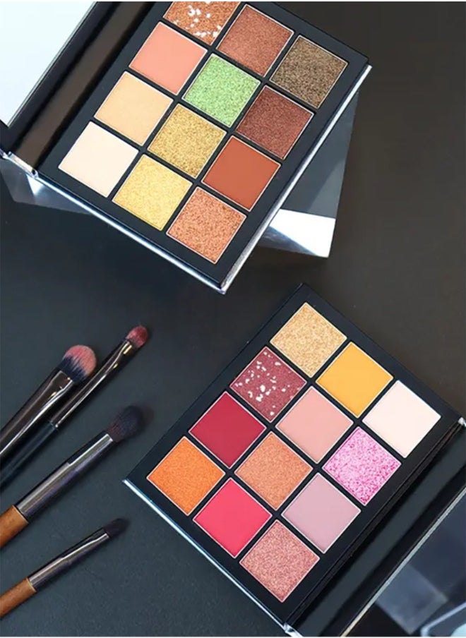 Magique 12-Colors Eyeshadow Palette Multicolour  - Image 3
