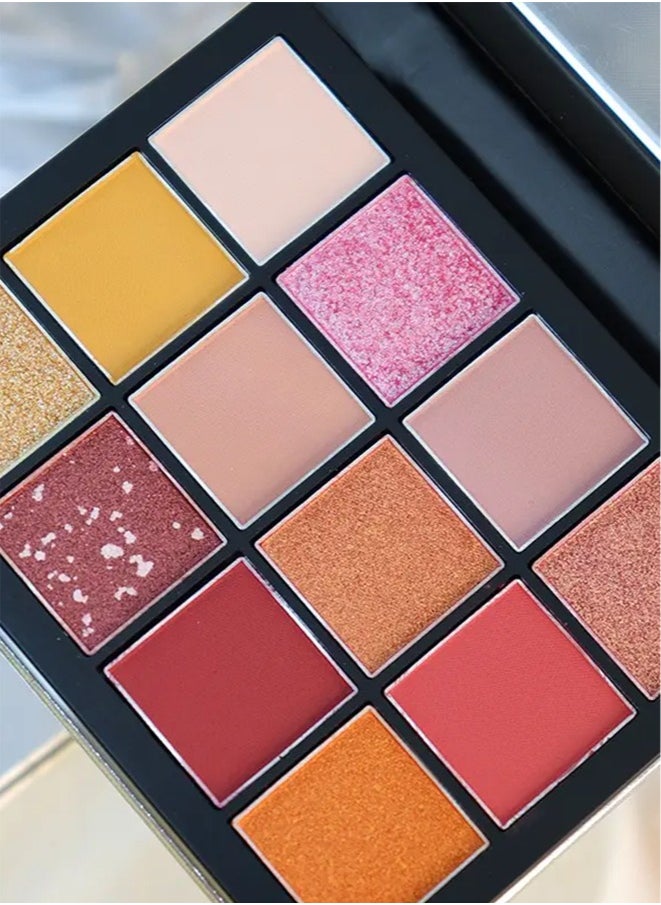 Magique 12-Colors Eyeshadow Palette Multicolour  - Image 2