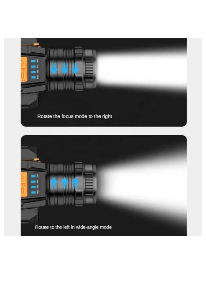 AROAQ - Sensor Headlamp Rechargeable Led Headlight For Hiking Camping Fishing 20000 Lumens USB Rechargeable Motion Sensor Headlamp - Image 1