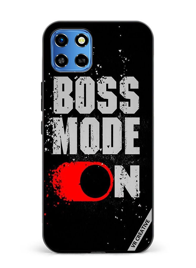 VR CREATIVE Protective Case Cover For Infinix Smart 6 HD Boss Mode On Design Multicolour - Image 1
