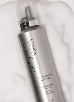 Kenra Professional Kenra Platinum Thickening Mousse 12 | Volumizing Styler | Adds Fullness & Body | Humidity Protection Up To 48 hours | Desity Plumping up tp 150% | Thermal Protection | All Hair Types | 6.7 oz  - Image 3