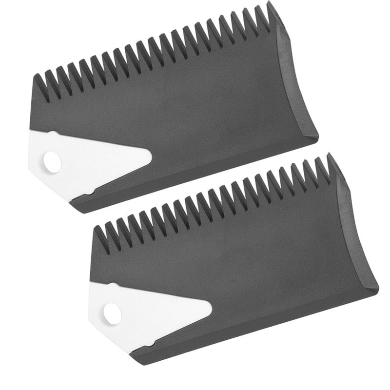 Surfboard Wax Comb And Scraper 2 Pieces PVC Surf Wax Cleaner Tool Accessory For Surfing Snowboard - Image 5