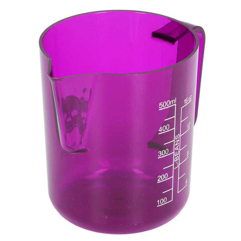 Milk Frothing Cup: Large Acrylic Food Grade Material - Shatterproof No-Spill Olecranon Spout Latte Art Pitcher for Home Baristas Coffee Shops Coffee Lovers - Image 3