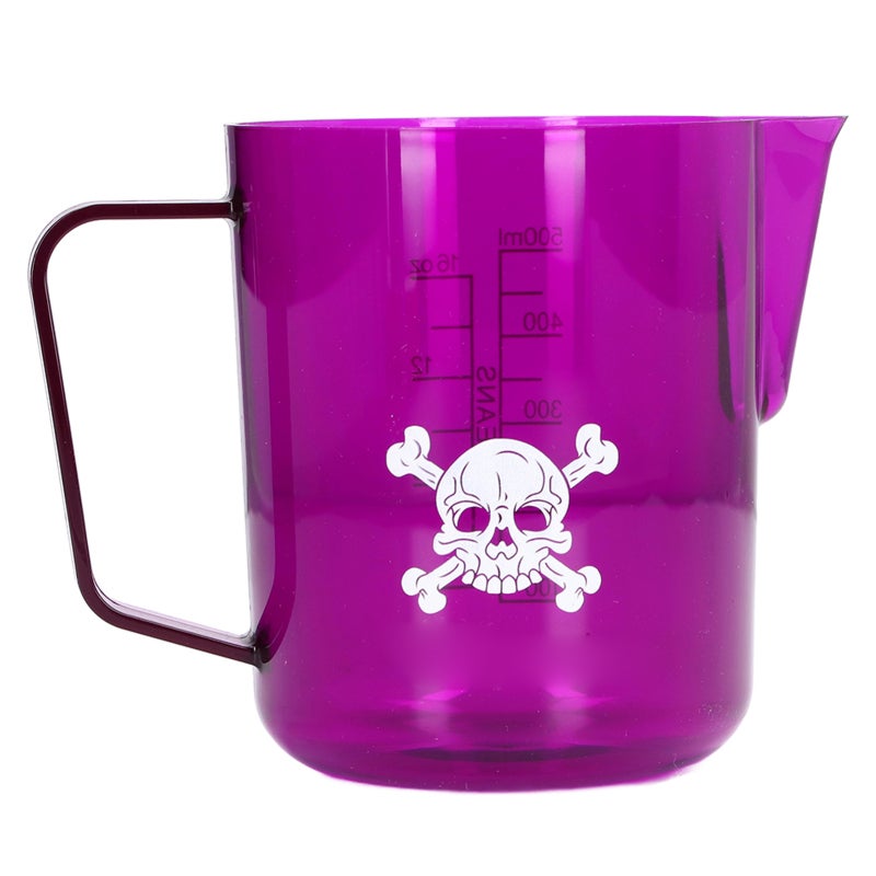 Milk Frothing Cup: Large Acrylic Food Grade Material - Shatterproof No-Spill Olecranon Spout Latte Art Pitcher for Home Baristas Coffee Shops Coffee Lovers - Image 1