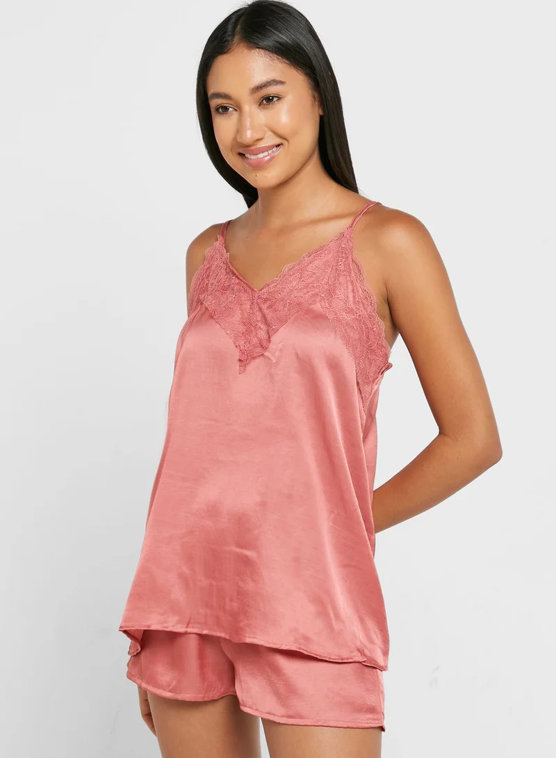 ELLA Lace Short Set
