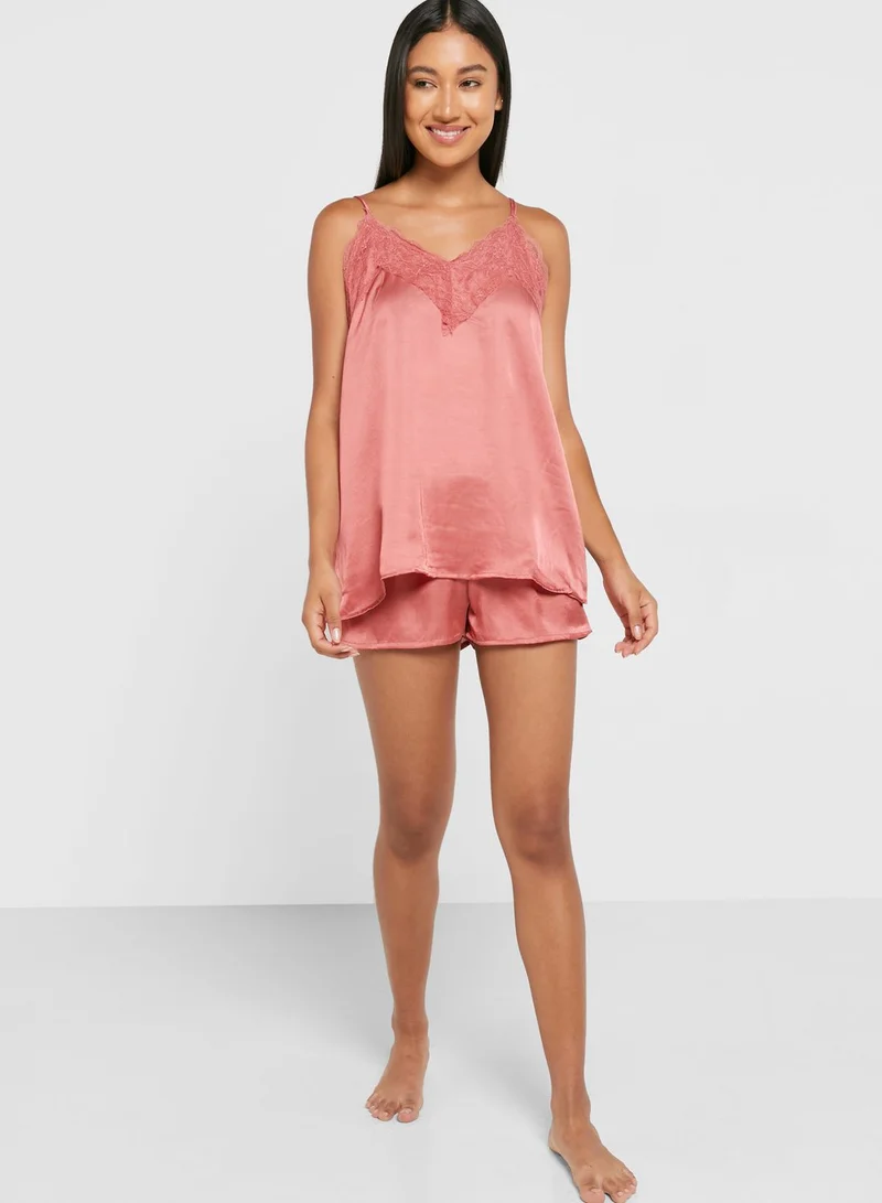 ELLA Lace Short Set