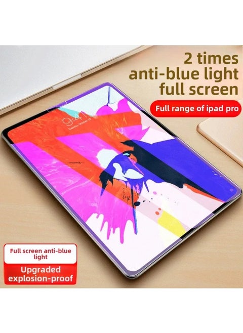 Durable Anti-Blue Light Matte Screen Protector For IPad 10.9 Mini 6 High Definition 11 Apple Tablets Air 5 And 10.2-Color:0.26MM Arc Edge  Kraft Paper Packaging-Dimensions:iPad Mini4/5