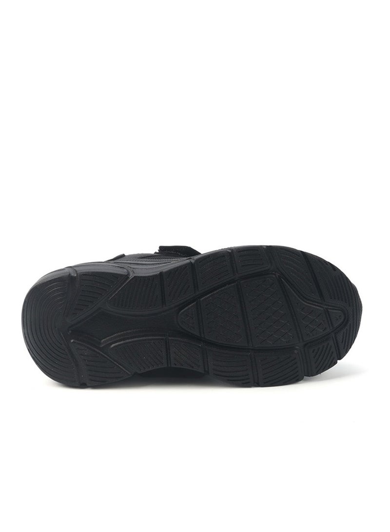 U.S. Polo Assn. Kids Black Velcro Strap Sneakers – Easy-On, Day Fun for Little Explorers!  - Image 4