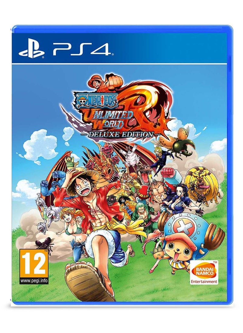 PlayStation One Piece Unlimited World Red: Deluxe Edition – PS4 Version - Action/Adventure Game  - Image 1