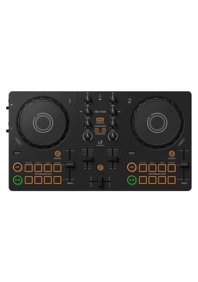 Pioneer AlphaTheta DDJ-FLX2 Compact 2-channel DJ controller - Image 1