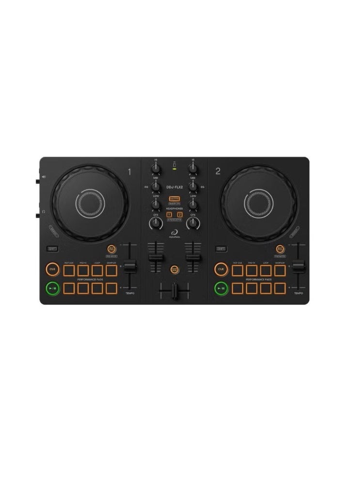Pioneer AlphaTheta DDJ-FLX2 Compact 2-channel DJ controller  - Image 1