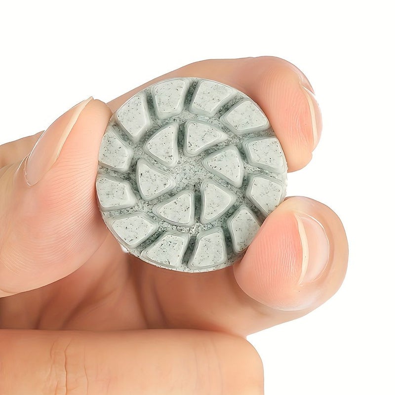 8pcs Diamond Abrasive Discs For Jade Agate Marble Polishing 2.3mm Shank - Image 4