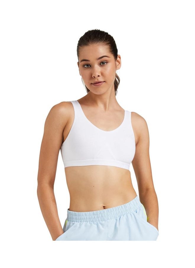 JOCKEY - Jockey 1376 Women Wire free Non Padded Super Combed Cotton Elastane Stretch Full Coverage Slip On Active Bra with Wider Straps and Moisture Move Treatment - Image 1