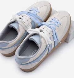 MARJIN Women's Sneaker Retro Double Laced Sneakers Forden  - Image 1