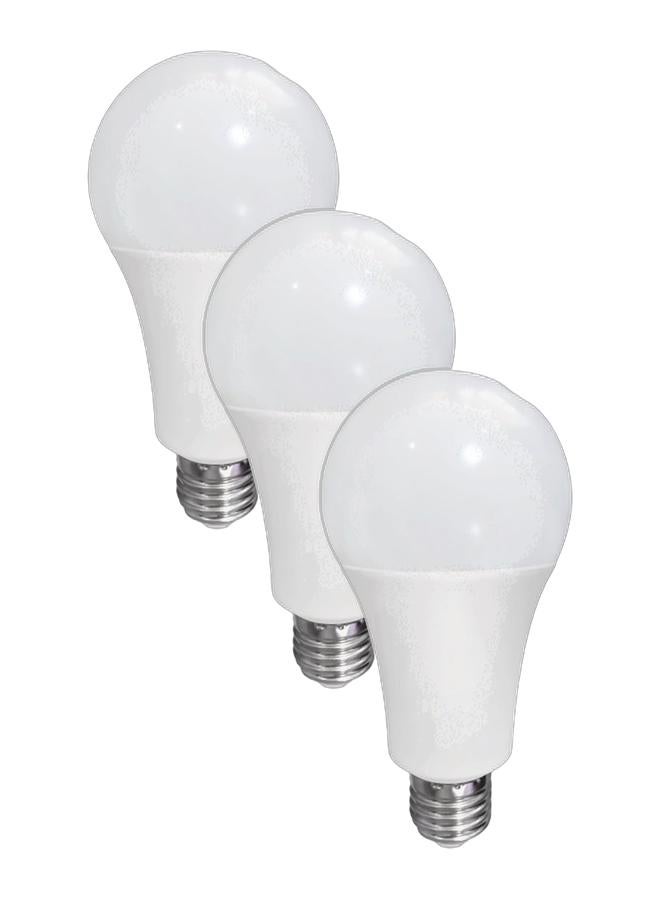 Max D045 LED Bulb M-B1110-B 9W E27 WH Pack of 3  - Image 1