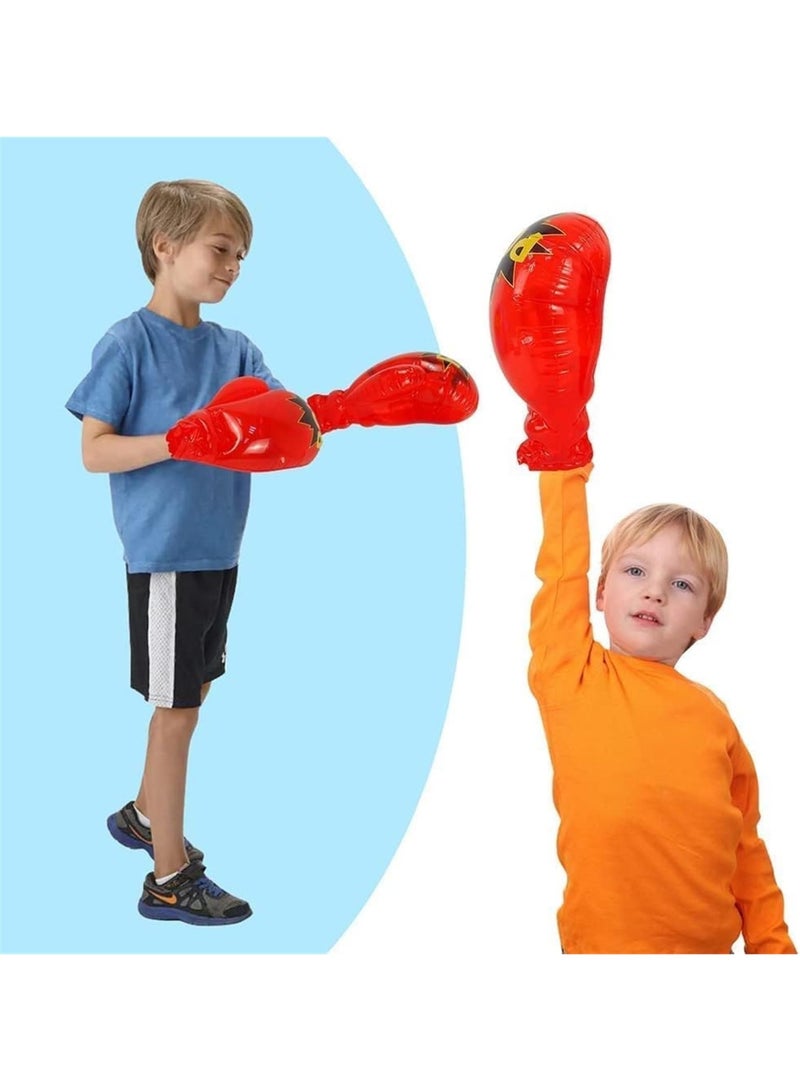 Beauenty Giant Boxing Gloves-Inflatable Boxing Gloves Youth Boxing Training Gloves Boxing Gloves for Boys Girls Workouts Exercise Giant Boxing Gloves - Image 2