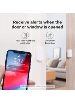 Smart Door and Window Sensor,Peel and Stick | Triggers Aqara Hub Alarm and Push Notification | 2 Years Battery Life - pzsku/Z3052E9E9C50C353CECABZ/45/_/1734052725/7ef3a5d8-e97f-4258-829b-f4ade50da371