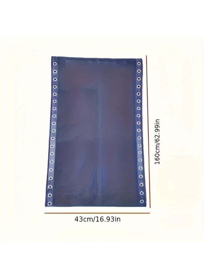 Blue Gravity Chair Replacement Fabric Universal Fit Easy Installation Patio Beach Poolside Lawn Camping - Image 3