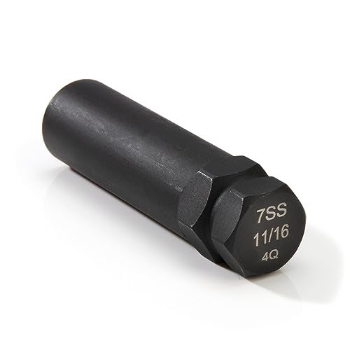 Steelman 7-Spline 11/16-inch Locking Lug Nut Socket Key for Aftermarket Wheels - Image 3