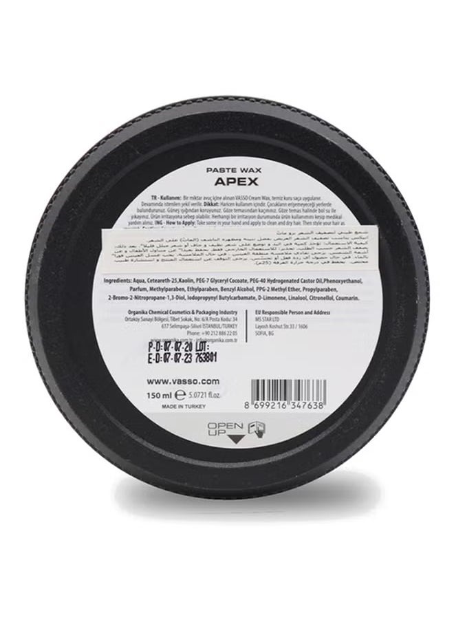 VASSO EVOLUTION Pro Matte Best Apex Styling Wax 150ml  - Image 4