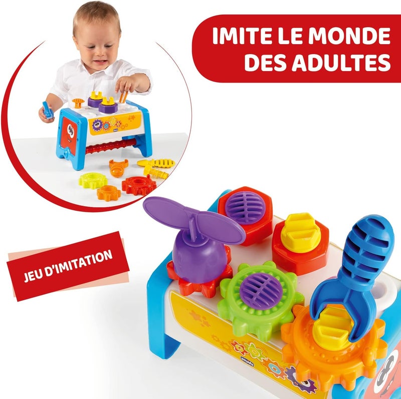 Chicco 2-in-1 Gear & Toolbox Toy - Image 4
