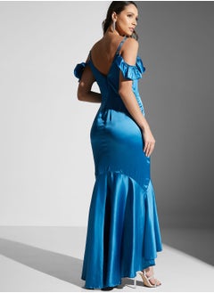 Chi-Chi London Ruffle Detail Cami Bodycon Dress  - Image 2