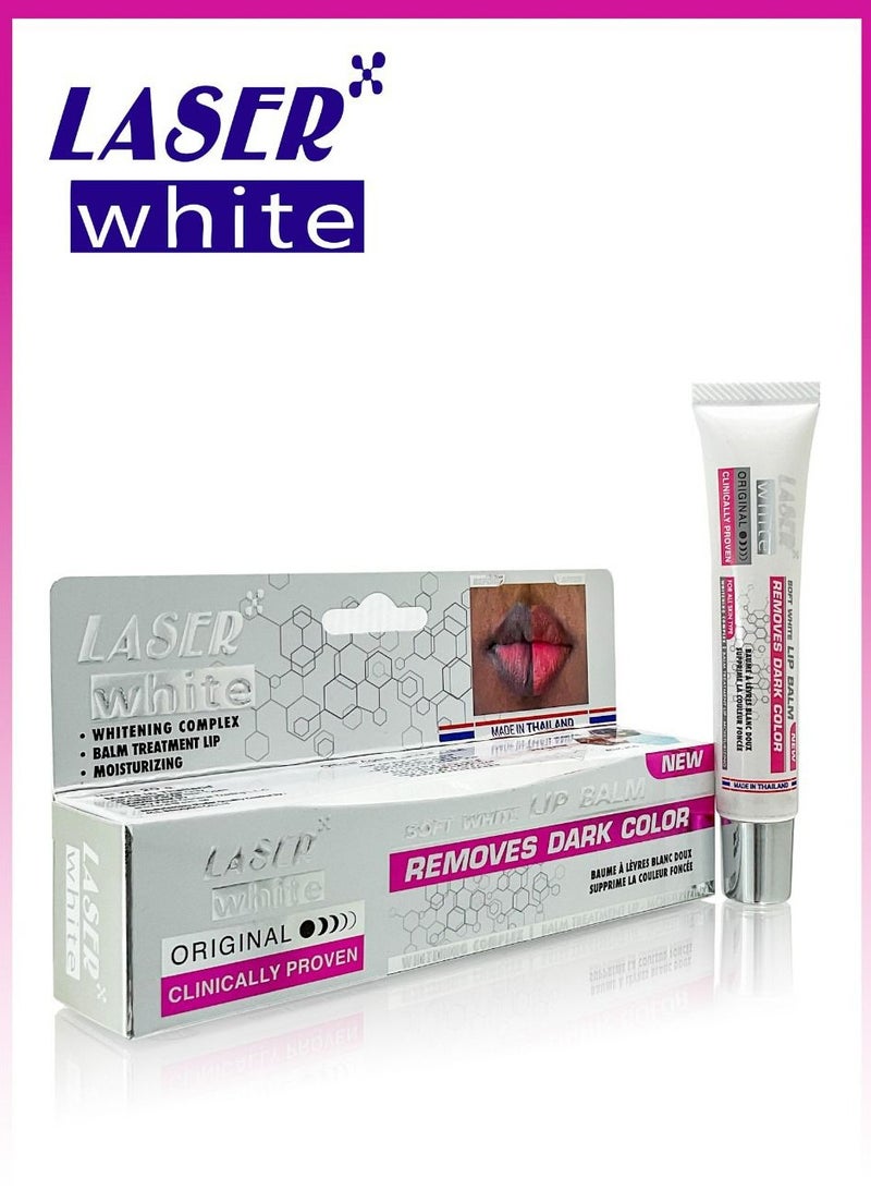 Laser White Soft White Lip Balm 20 g