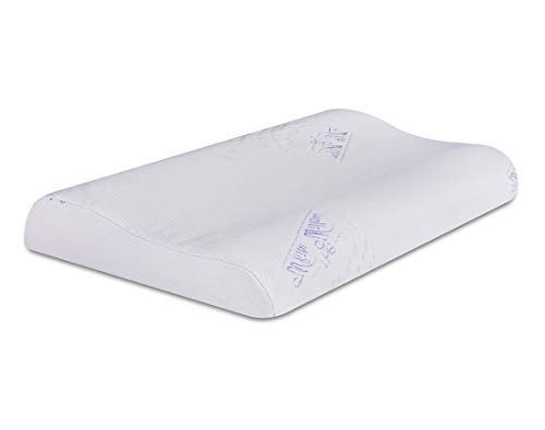 The White Willow The White Willow Bed Pillow for KidsBaby Pillow for 3 Years to 8 YearsContour Memory Foam Soft Kids Pillow for SleepingSmall PillowKids Pillow for Girls BoysToddler PillowCream Pillow Cover 