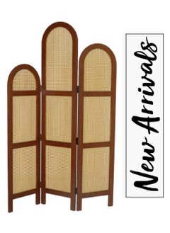 Generic Room Divider 3 Panel Room Partition, Foldable Freestanding Height 180-160-140 cm Width 121 CM  - Image 5