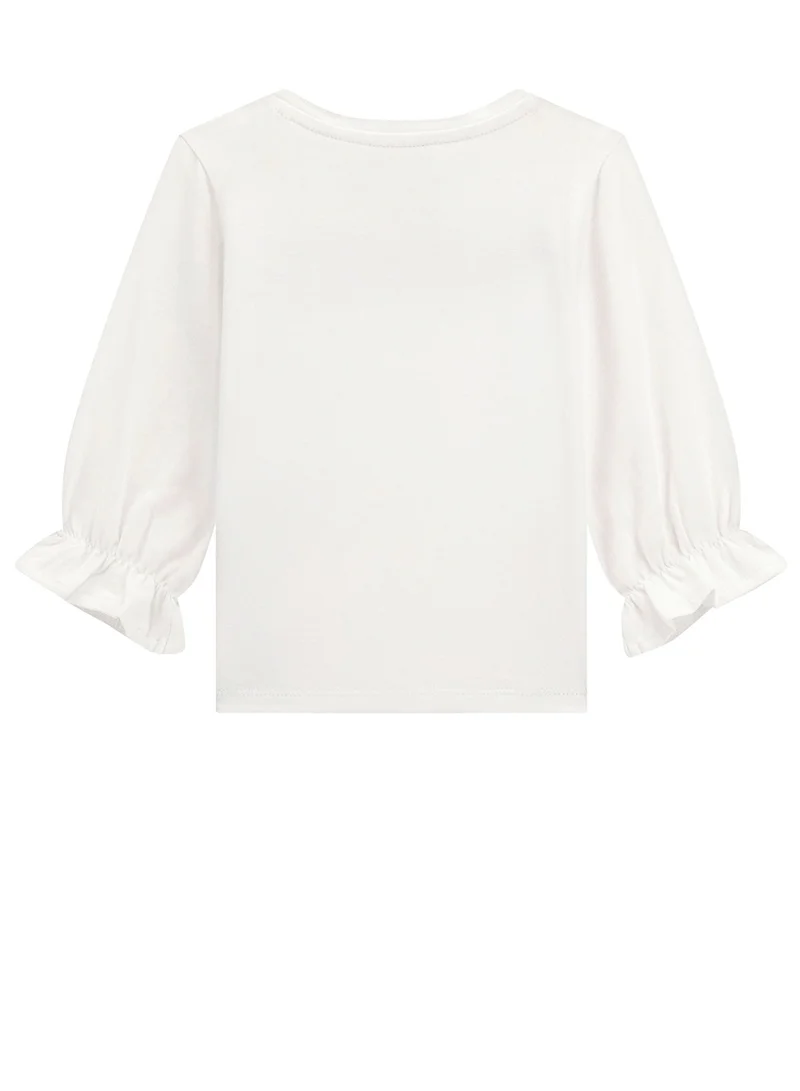 GUESS Infant Logo Crew Neck T-Shirt