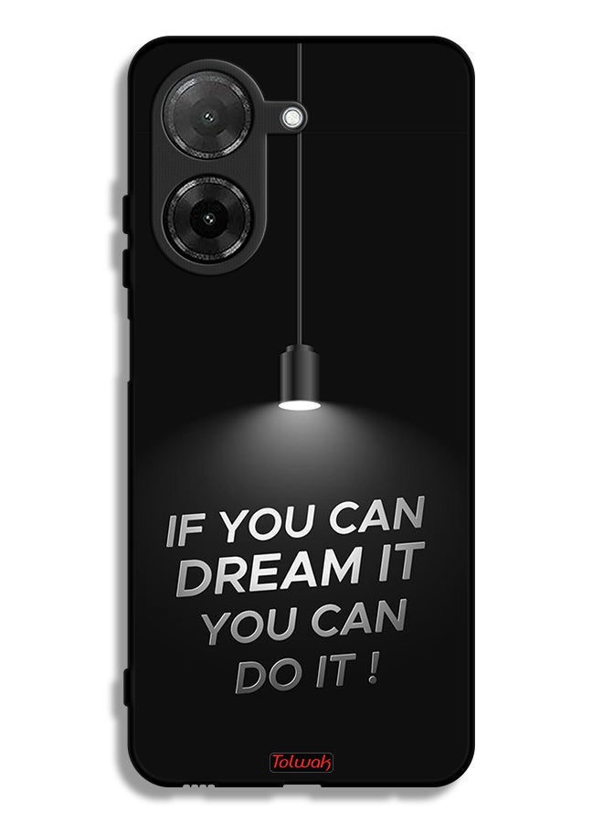 Tolwak Xiaomi Redmi A5 4G Protective Case Cover If You Can Dream It You Can Do It - Image 1
