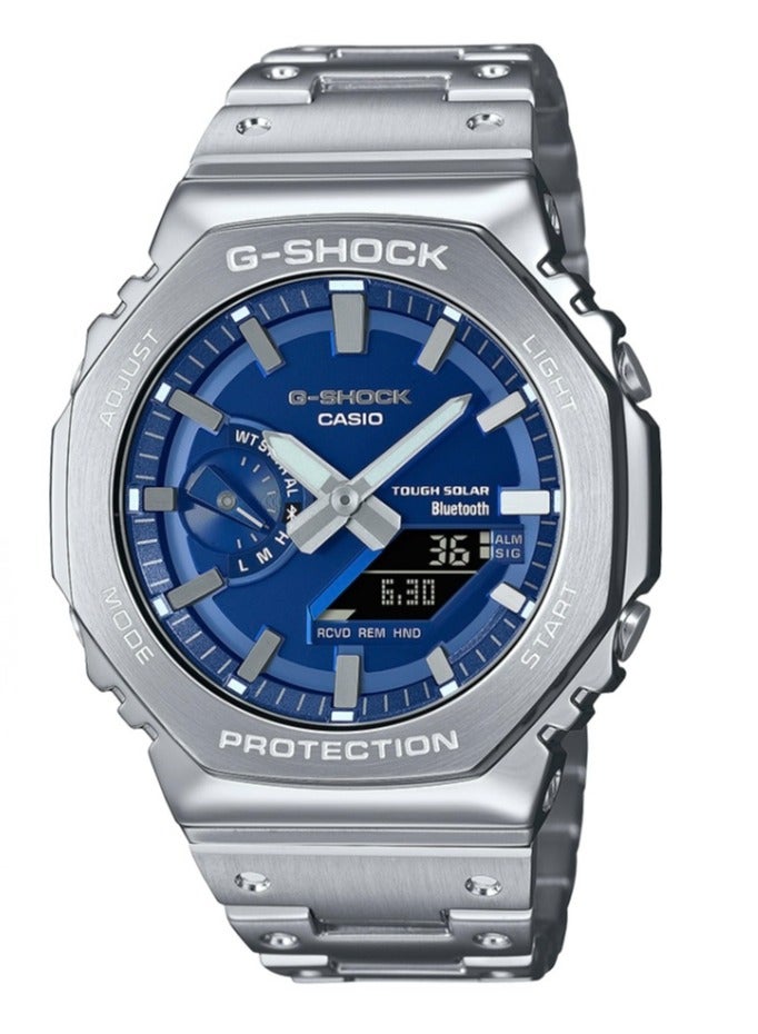 Casio stainless steel strap watch