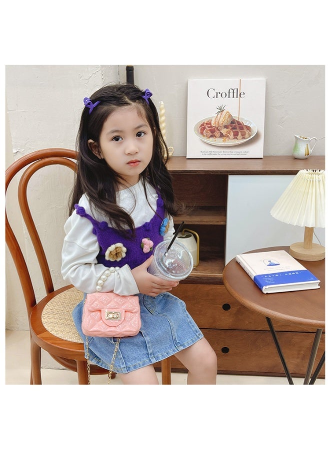 حقيبة جيل جديدة مصممة للأطفال، حقيبة يدوية صغيرة جميلة للفتيات، حقيبة قماش داخلية أنيقة ومثالية. - Image 2