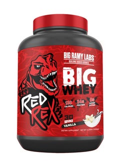RED REX ريد ريكس - مصل الحليب الكبير - فانيليا - 1020 جم 