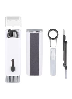 Generic Airpod Cleaner Kit 7 in 1, Multifunctional Keyboard Cleaner Earbud Cleaning Kit Tool with Cleaning Pen for iPhone, Laptop, Tablet, PC Screen, Keyboard, Bluetooth Earphones  - Image 1
