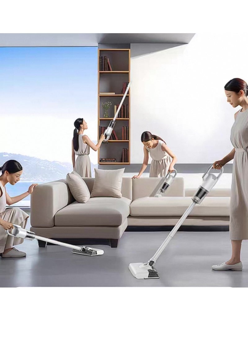 AiQi - Cordless Handheld Wet & Dry Vacuum Cleaner with Water Tank and Mop, LED Display, 19000Pa Suction Power, 3-Speed Adjustable, for Hard Floors/Carpets/Kitchen/Pet Hair, Includes Wall Mount Hook, Up to 70 Min Runtime - Image 1