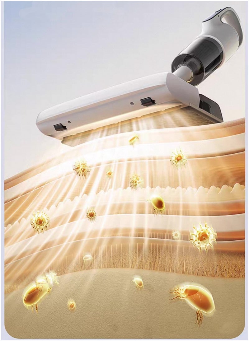 AiQi - Cordless Handheld Wet & Dry Vacuum Cleaner with Water Tank and Mop, LED Display, 19000Pa Suction Power, 3-Speed Adjustable, for Hard Floors/Carpets/Kitchen/Pet Hair, Includes Wall Mount Hook, Up to 70 Min Runtime - Image 1