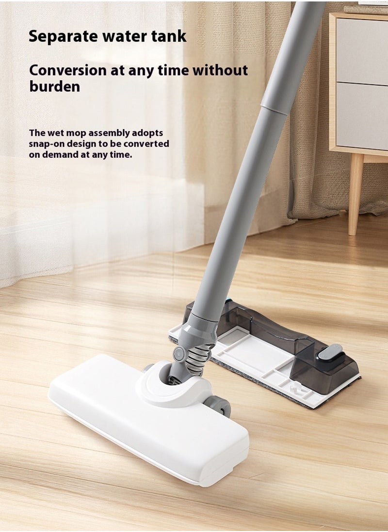 AiQi Cordless Handheld Wet & Dry Vacuum Cleaner with Water Tank and Mop, LED Display, 19000Pa Suction Power, 3-Speed Adjustable, for Hard Floors/Carpets/Kitchen/Pet Hair, Includes Wall Mount Hook, Up to 70 Min Runtime  - Image 5