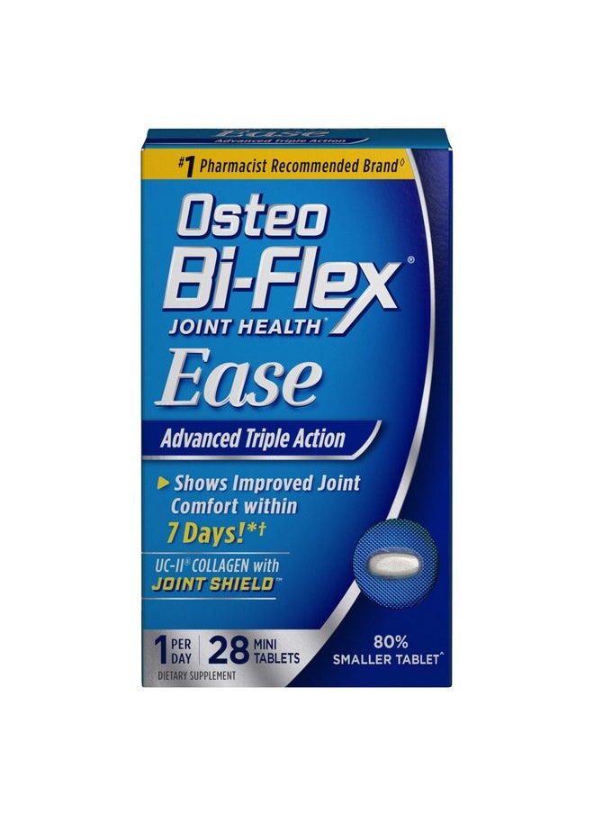 Osteo Bi-Flex Osteo Bi-Flex Ease Advanced Triple Action with Vitamin D Joint Supplements, Mini-Tablets, 28 Count  - Image 1