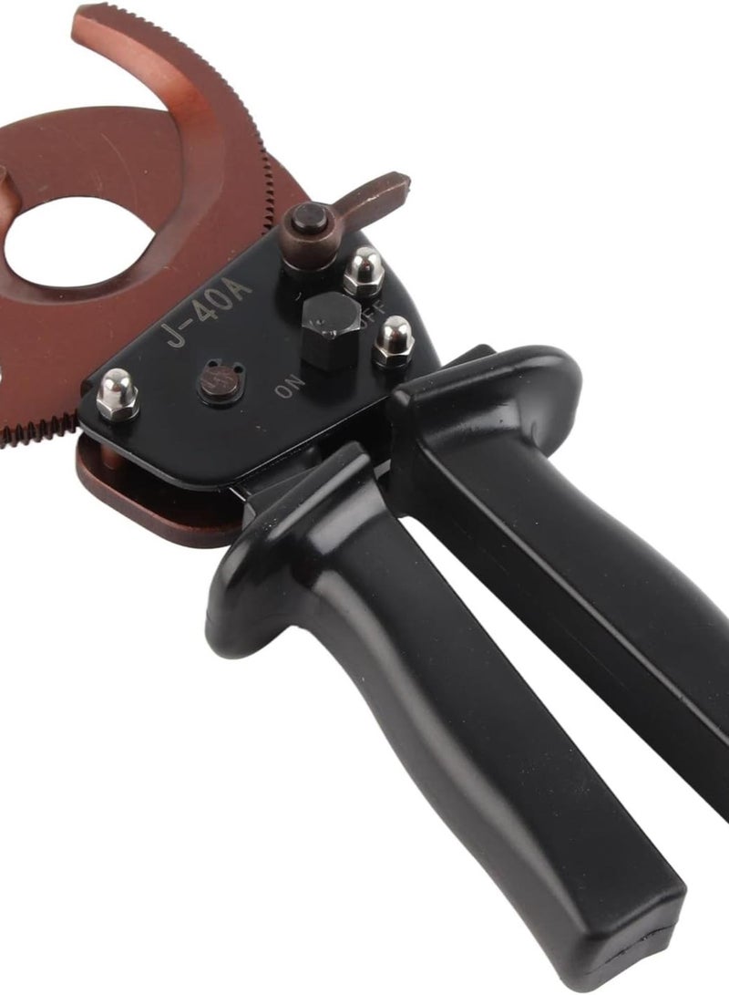 GGOOT 300mm² Ratchet Cable Scissors Hand Cutter for Industrial Grade Hardware Cutting Tool, Light and Labor-Saving, Easy to Carry, Manganese Steel Blade, Long Life - Image 3