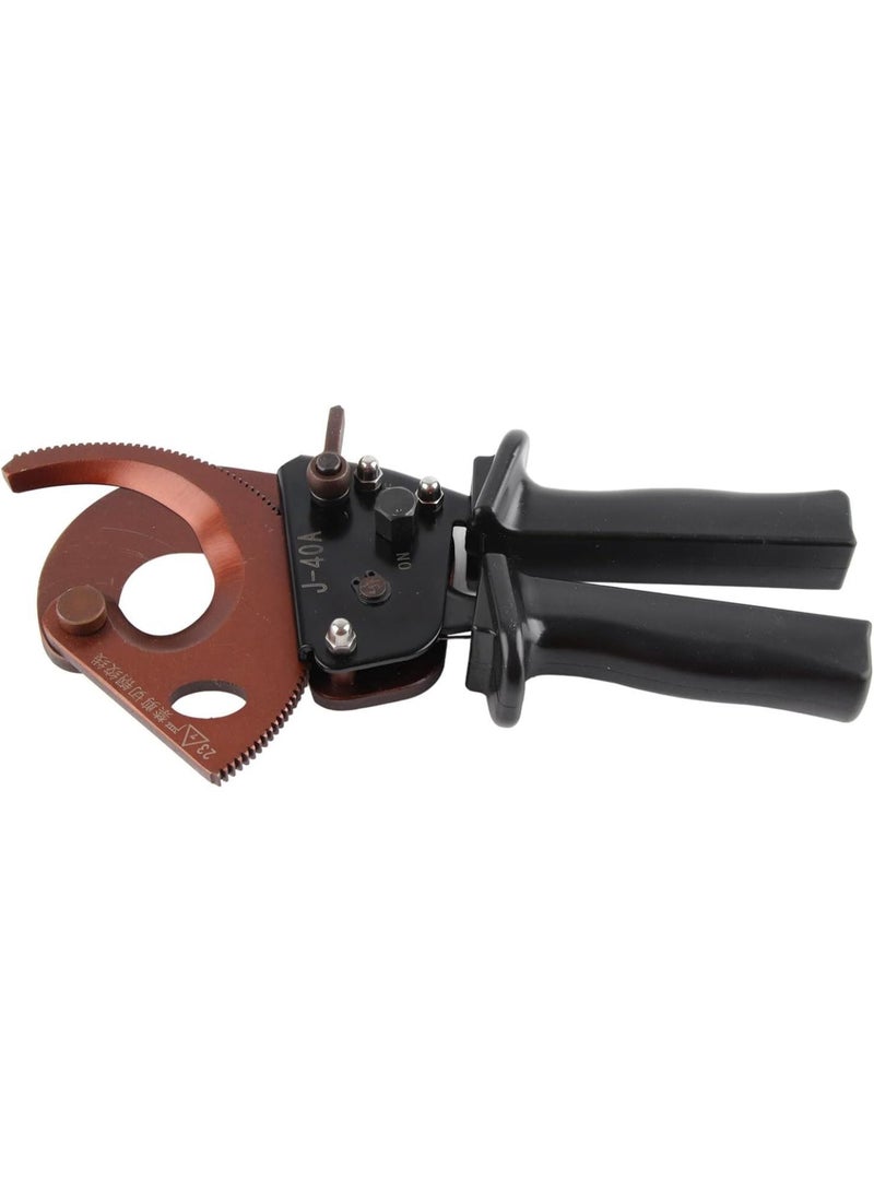 GGOOT 300mm² Ratchet Cable Scissors Hand Cutter for Industrial Grade Hardware Cutting Tool, Light and Labor-Saving, Easy to Carry, Manganese Steel Blade, Long Life - Image 2