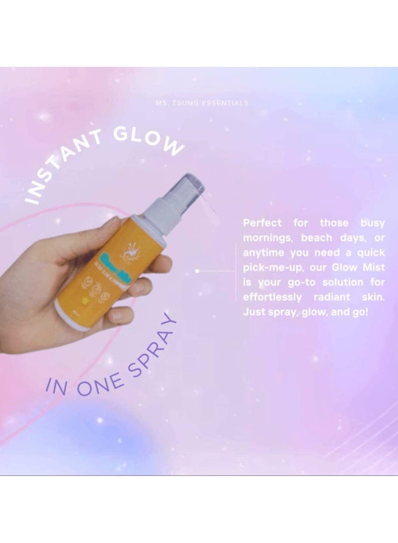 Ms Tsung Essentials Ms. Tsung Essentials Glow Mist Sunscreen Spray SPF50 - 60ml - Image 2